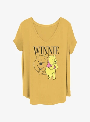 Disney Winnie The Pooh Poses Girls T-Shirt Plus