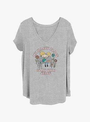 Nickelodeon Hey Arnold My Happy Place Girls T-Shirt Plus