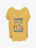 Care Bears Love Earth Girls T-Shirt Plus