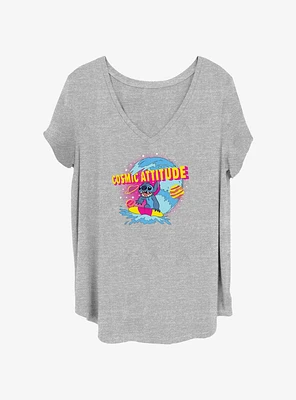 Disney Lilo & Stitch Cosmic Attitude Girls T-Shirt Plus