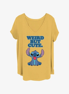 Disney Lilo & Stitch Weird But Cute Girls T-Shirt Plus