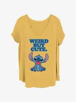 Disney Lilo & Stitch Weird But Cute Girls T-Shirt Plus