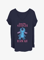 Disney Lilo & Stitch Summer Girls T-Shirt Plus