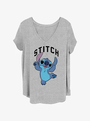 Disney Lilo & Stitch Silly Jump Girls T-Shirt Plus