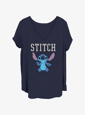 Disney Lilo & Stitch Name Cute Girls T-Shirt Plus