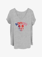 Disney Mickey Mouse Gradient Girls T-Shirt Plus