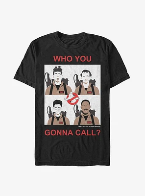 Ghostbusters Bust Squad Portrait T-Shirt