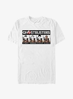 Ghostbusters Bust Squad Line Up T-Shirt
