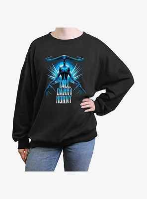Ghostbusters: Frozen Empire Tall Dark And Horny Girls Oversized Sweatshirt