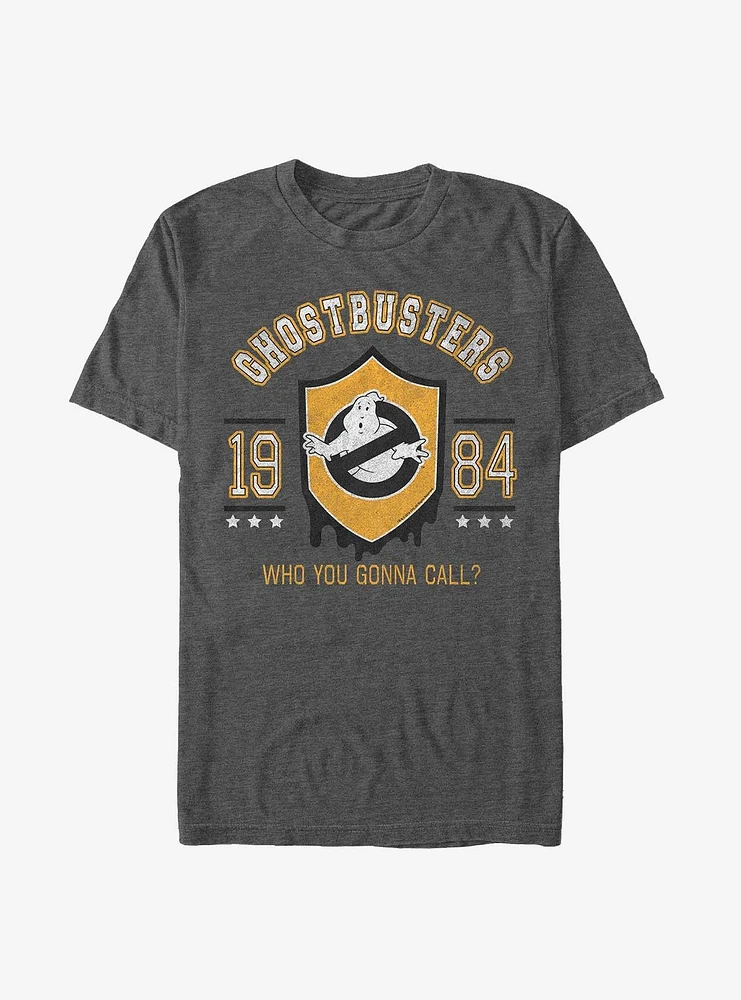 Ghostbusters Shield Collegiate T-Shirt