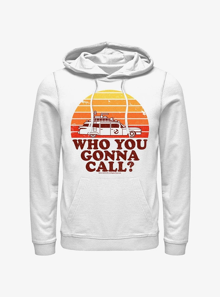 Ghostbusters 70's Retro Sunset Hoodie