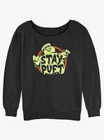 Ghostbusters Staying Puft Womens Slouchy Sweatshirt