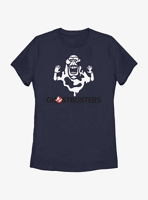 Ghostbusters: Frozen Empire Decal Slimer Womens T-Shirt