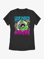 Ghostbusters: Frozen Empire Hot Dogs & Slime Womens T-Shirt