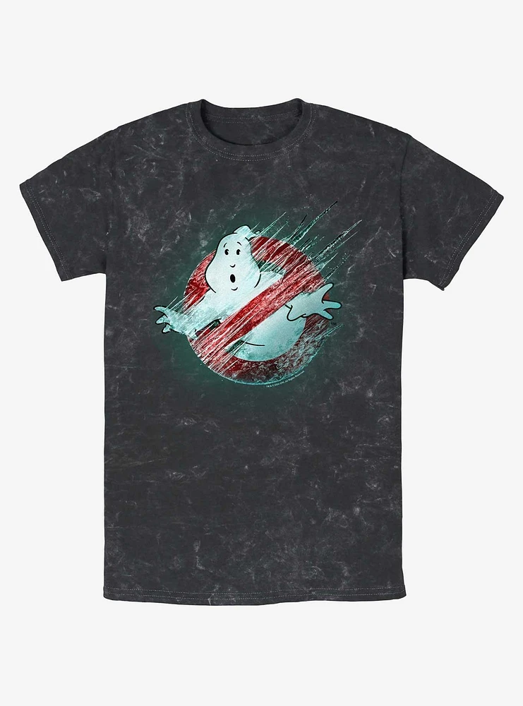 Ghostbusters: Frozen Empire Logo Mineral Wash T-Shirt