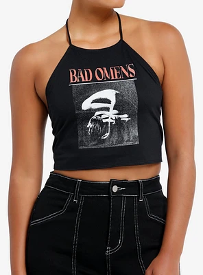 Bad Omens The Death Of Peace Mind Girls Halter Top