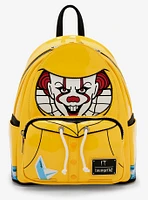 Loungefly IT Pennywise Georgie's Raincoat Glow-In-The-Dark Mini Backpack