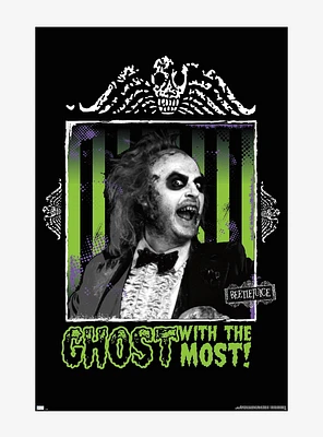 Beetlejuice Ghost With The Most Poster