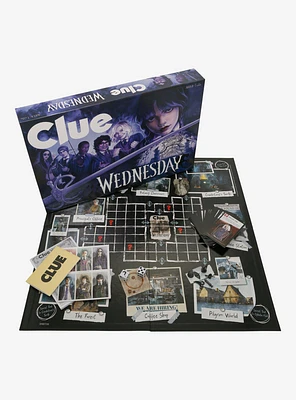 Clue: Wednesday Edition Board Game