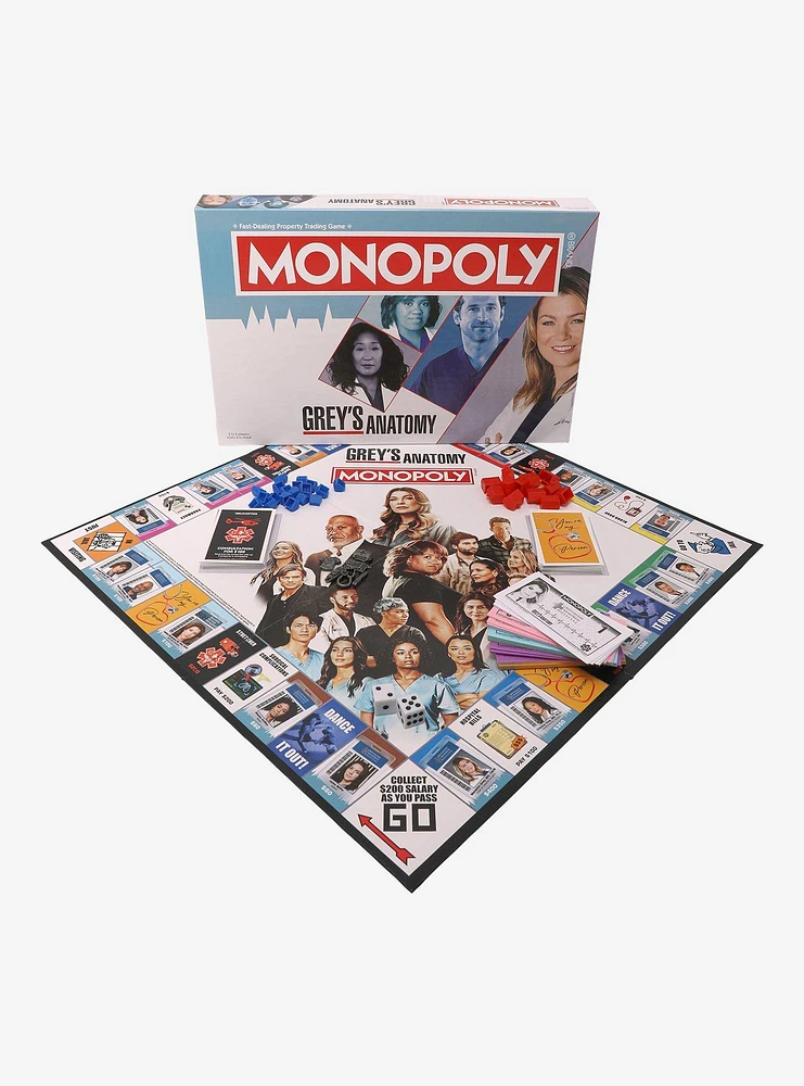 Monopoly Grey's Anatomy Edition Board Game