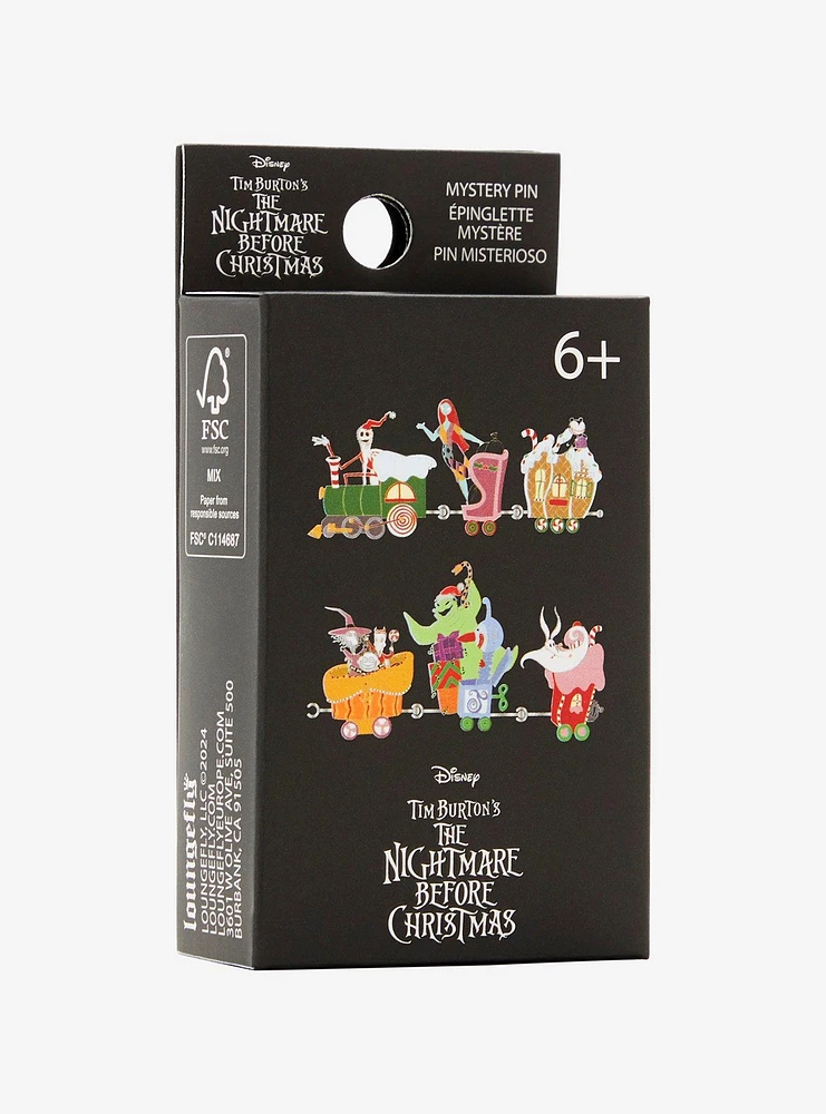 Loungefly The Nightmare Before Christmas Train Blind Box Enamel Pins