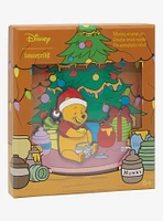 Loungefly Disney Winnie The Pooh Honey Present Moving Enamel Pin