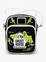 Loungefly Beetlejuice Beetlejuice Ghost House Glow-in-the-Dark Crossbody Bag