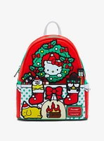 Loungefly Sanrio Hello Kitty & Friends Fireplace Mini Backpack