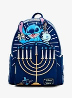 Loungefly Disney Lilo & Stitch Scrump & Stitch Menorah Light-Up Mini Backpack