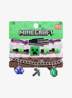 Minecraft Charm Bracelet Set