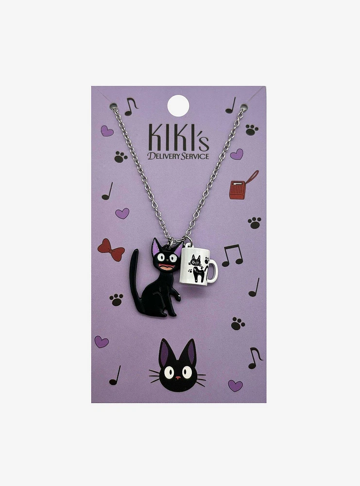 Studio Ghibli® Kiki's Delivery Service Jiji Mug Necklace