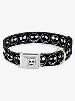 Disney Nightmare Before Christmas Jack Expressions Seatbelt Buckle Dog Collar