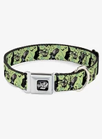 the Wizard of Oz Wicked Witch West Seatbelt Buckle Dog Collar