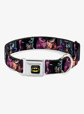 DC Comics Batman Batgirl Joker Comic Book Cover Seatbelt Buckle Dog Collar