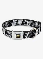 DC Comics Batman Hush Pose Sketches Seatbelt Buckle Dog Collar