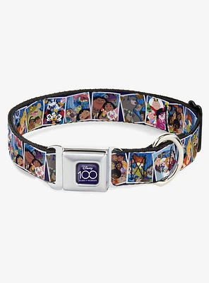Disney100 Movie Characters Photo Booth Pose Seatbelt Buckle Dog Collar