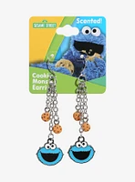 Sesame Street Cookie Monster Scented Drop Earrings