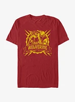 X-Men Wolverine Biker T-Shirt