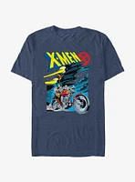X-Men Jet Wolverine Bike T-Shirt