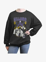 Disney Villains Metal Girls Oversized Sweatshirt