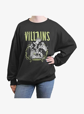 Disney Villains Thorns Girls Oversized Sweatshirt