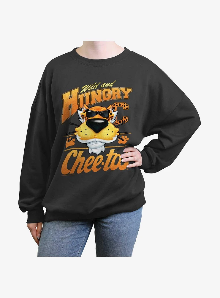 Cheetos Hungry Womens Oversized Sweatshirt