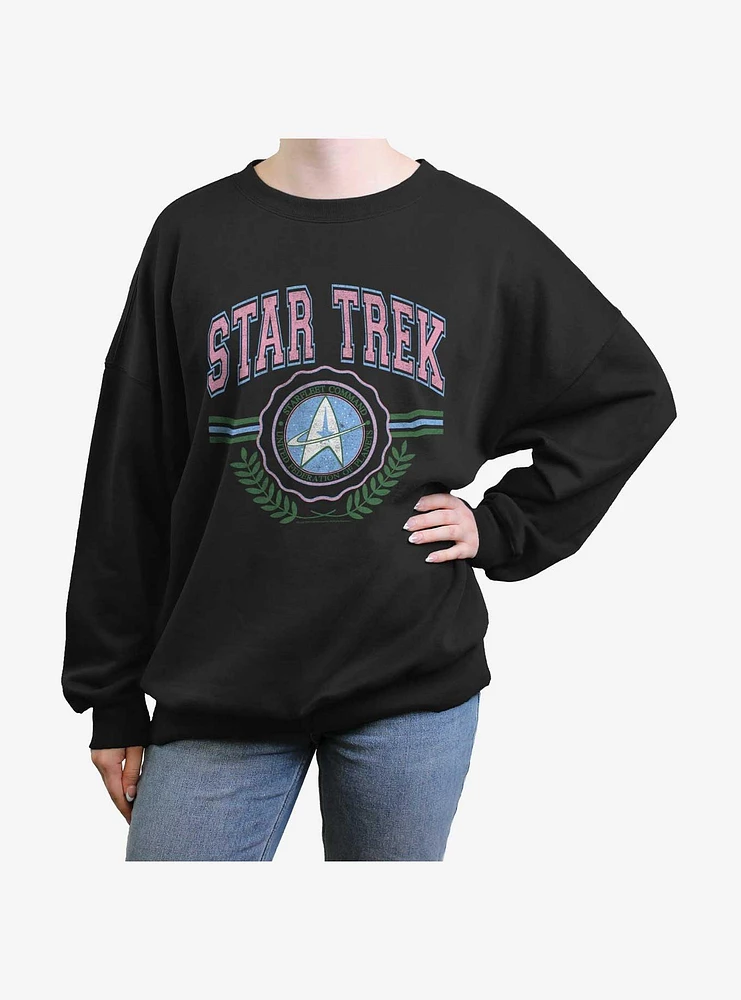 Star Trek Collegiate Womens Oversized Sweatshirt