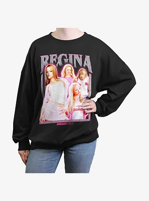 Mean Girls Regina Vintage Womens Oversized Sweatshirt