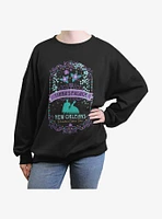 Disney Princess And The Frog Tiana's Place Dreams Womens Oversized Sweatshirt