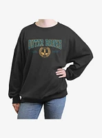 Outer Banks Collegiate Womens Oversized Sweatshirt