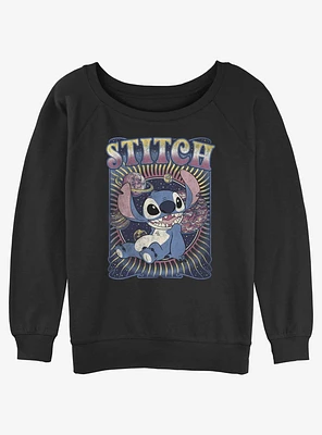 Disney Lilo & Stitch Groovy Girls Slouchy Sweatshirt