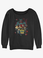 SpongeBob SquarePants Heroes Girls Slouchy Sweatshirt