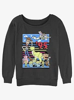 Disney Pixar Toy Story '95 Toys Girls Slouchy Sweatshirt