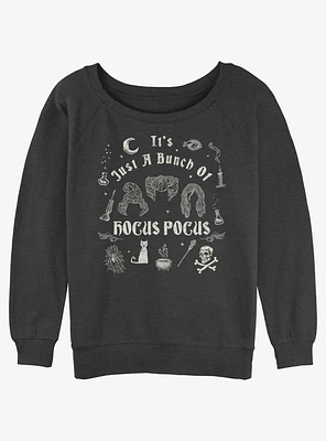 Disney Hocus Pocus A Bunch Of Girls Slouchy Sweatshirt